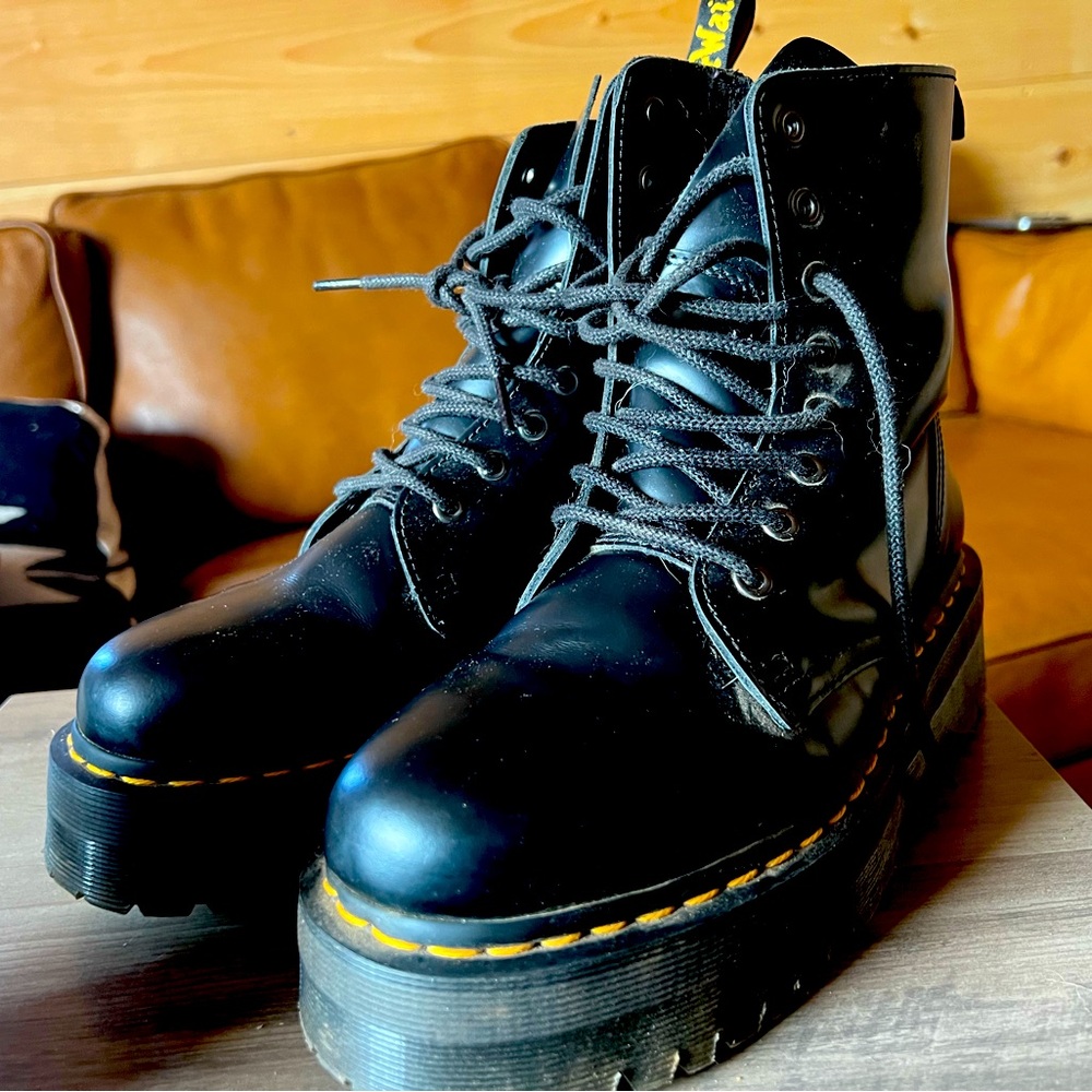 Dr Martens Jadon Leather Platform